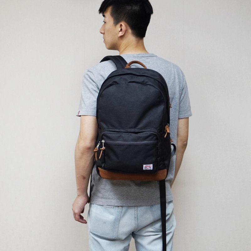 Argali 香港品牌 户外轻便 中性 春夏简约风 后背包 黑色 YKK拉链 - 后背包/双肩包 - 其他材质 黑色
