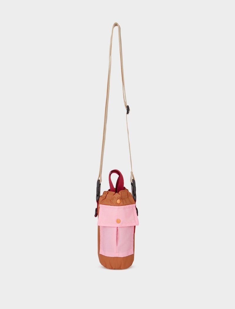 japfac Getty Bag Two tone Brown Pink - 束口袋双肩包 - 尼龙 多色