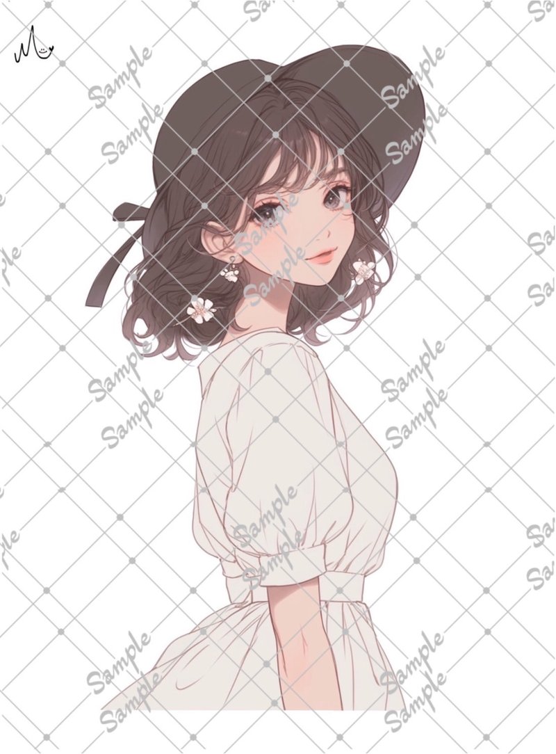 原创人物贴纸 - 贴纸 - 纸 
