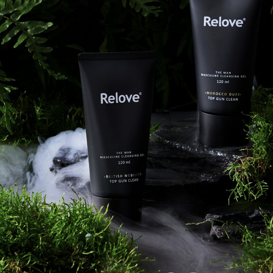 台湾 RELOVE 男性专用私密洁净凝露 – 英伦绅士 (凉感) 120ml - 男性清洁护肤品 - 其他材质 