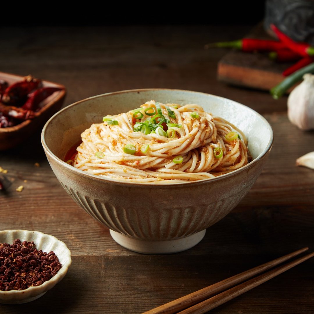 【超值囤货】陕食蒜辣面 - 超值囤货五袋组(共20包) - 面/面线/米粉 - 其他材质 黑色