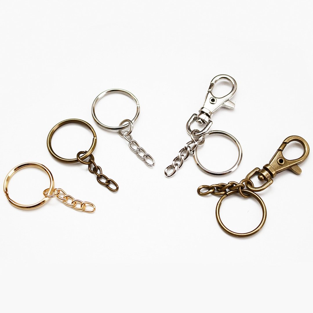 改装钥匙圈服务 - 零件/散装材料/工具 - 其他金属 金色