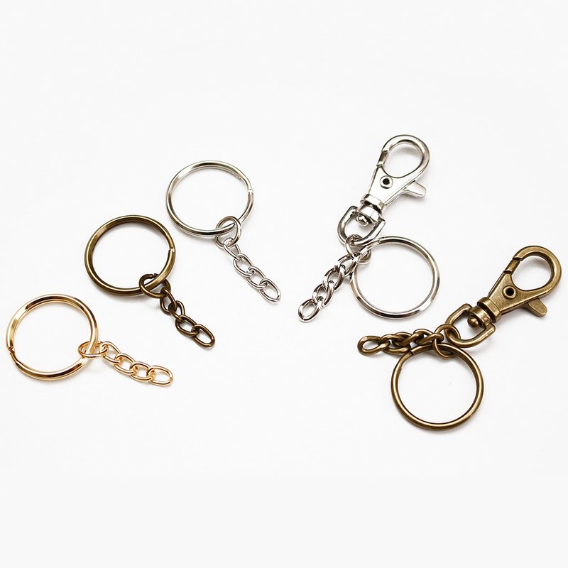 改装钥匙圈服务 - 零件/散装材料/工具 - 其他金属 金色