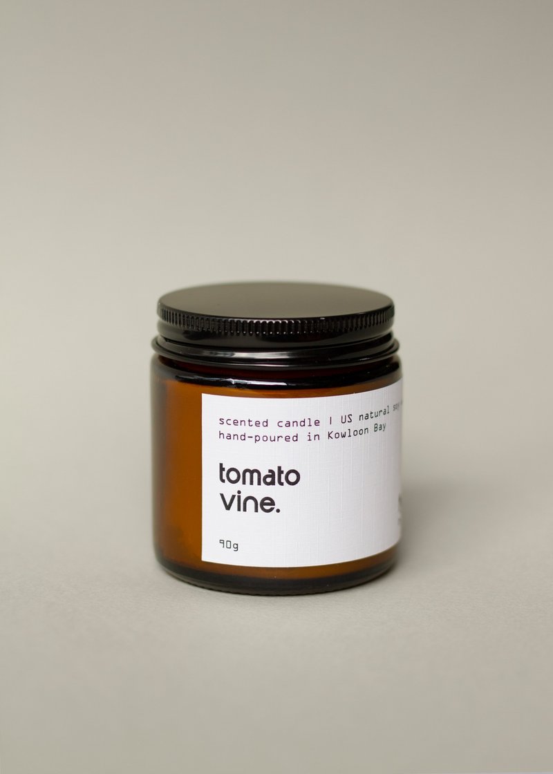 fync by FABILAB | scented candle | tomato vine. - 蜡烛/烛台 - 蜡 