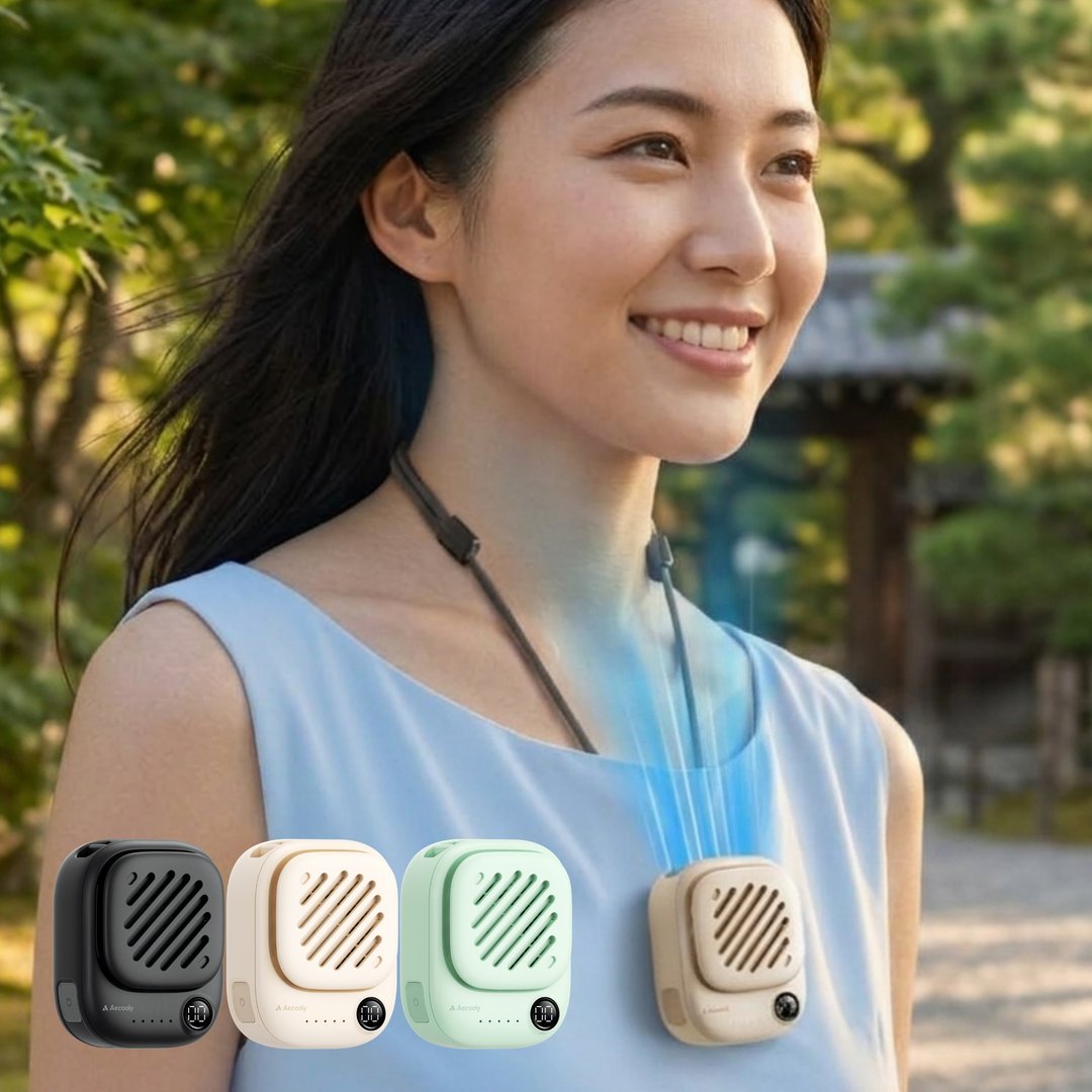 Aecooly 挂颈迷你小风扇 NK01 - 电扇 - 塑料 多色