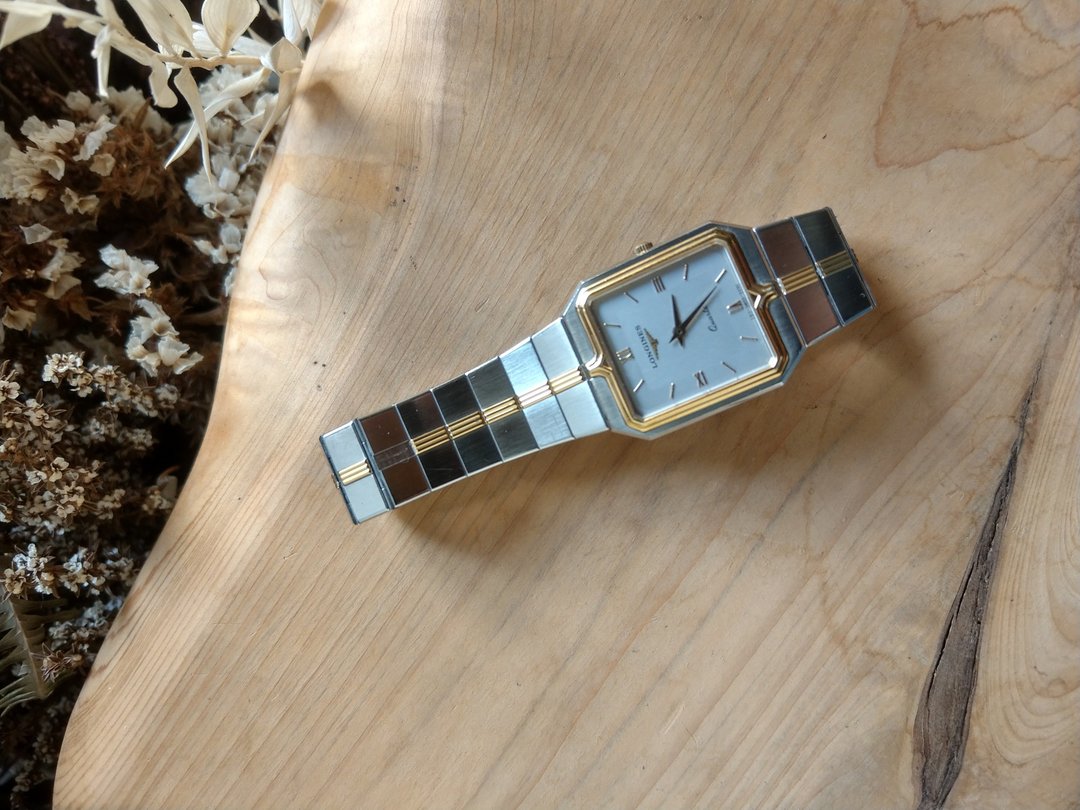 LONGINES 浪琴 古典方形古董男表/石英表 中性表 生日礼物 - 男表/中性表 - 其他金属 金色