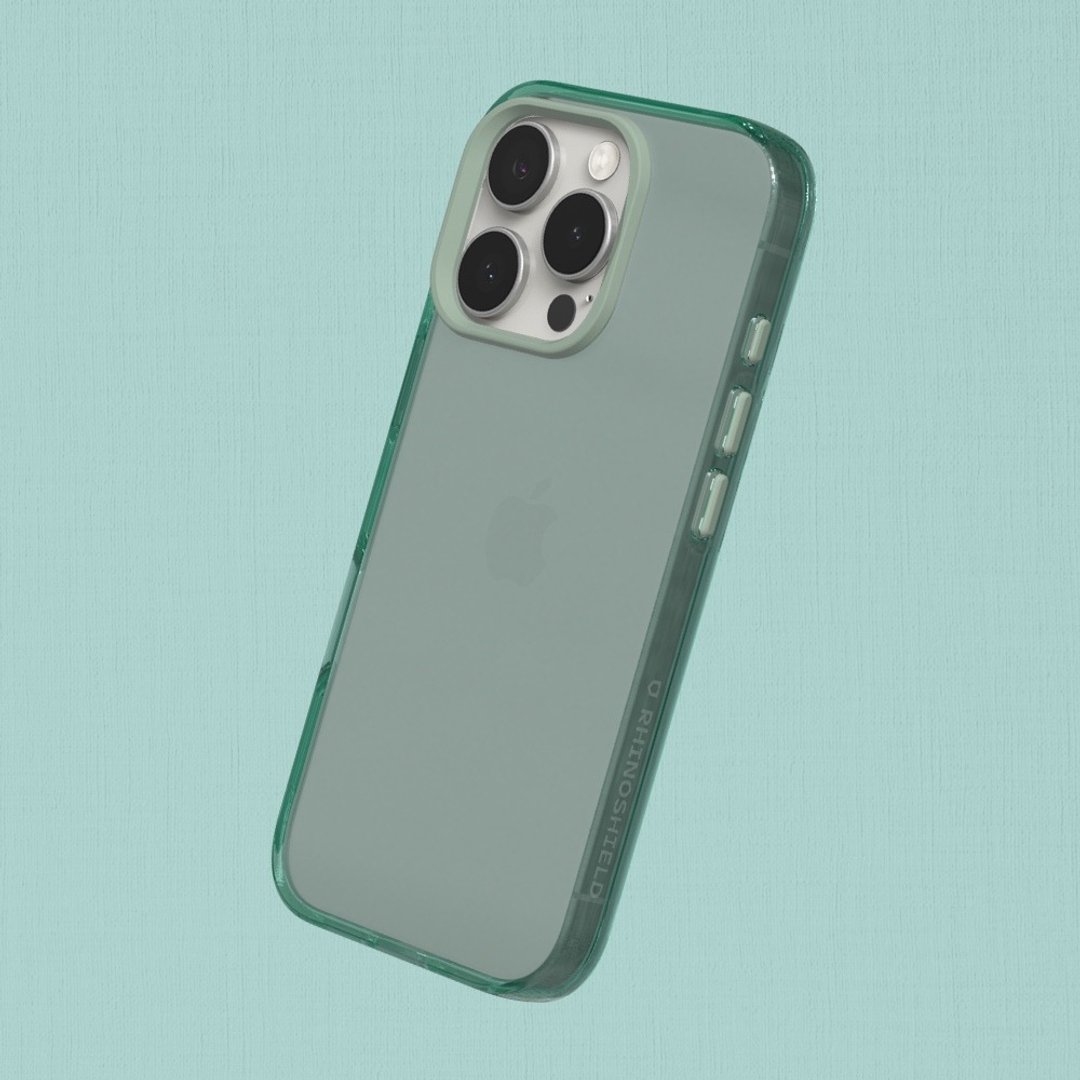 JellyTint 透明防摔手机壳/忧墨绿 for iPhone 16系列 - 手机壳/手机套 - 塑料 绿色