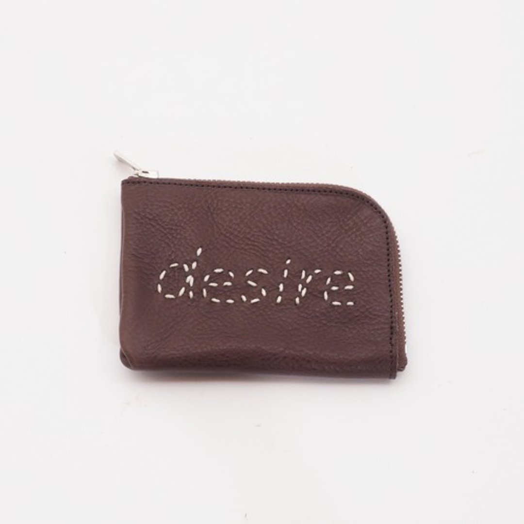 cow leather wallet2 [desire] (dark brown) 11×8/coin purse/card slot/sw001d - 皮夹/钱包 - 真皮 