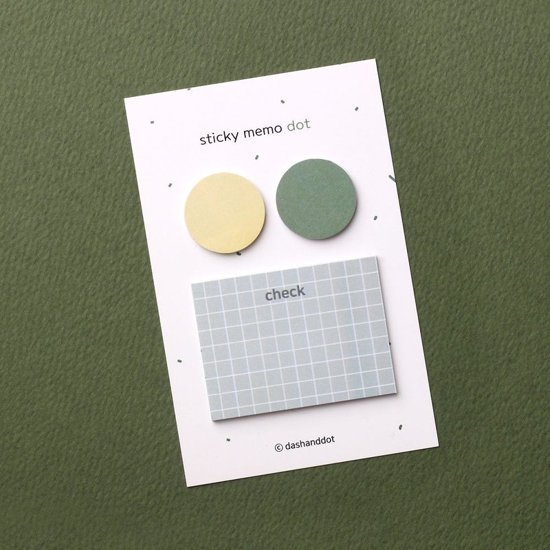 Dash and Dot 有圆人标签便利贴组-森林,DAD14510 - 便条纸/标签贴 - 纸 多色