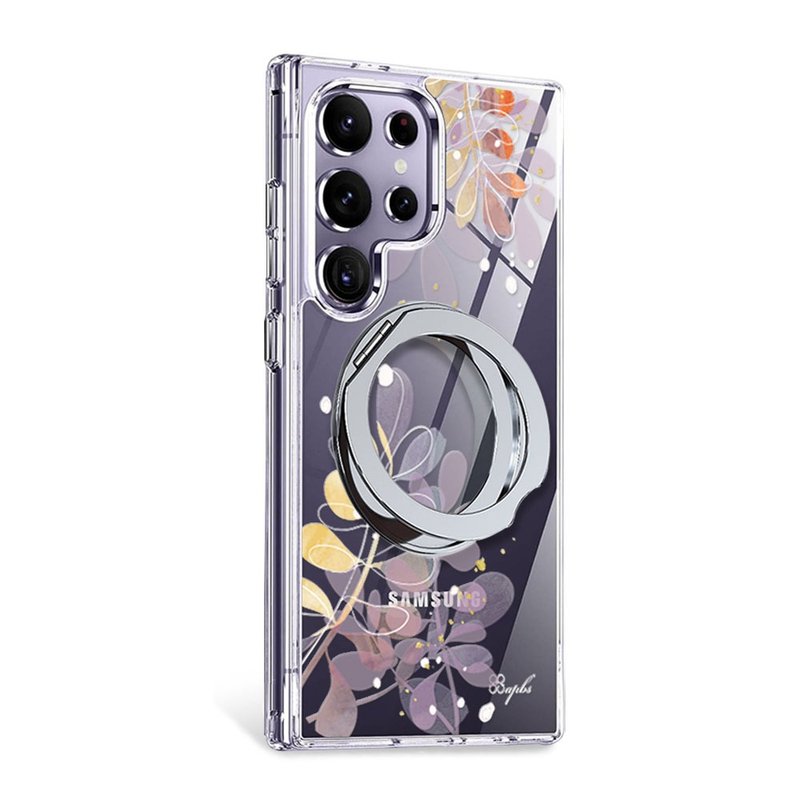 apbs Samsung S26/S25/S24/A56军规360旋转磁吸立架手机壳-若歌诗 - 手机壳/手机套 - 其他材质 多色