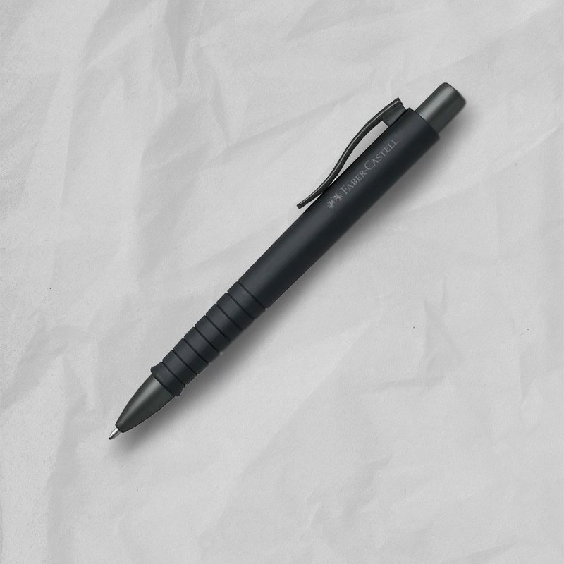 【Faber-Castell】都会乐活原子笔XB-黑色 (原厂正货) - 圆珠笔/中性笔 - 其他材质 黑色