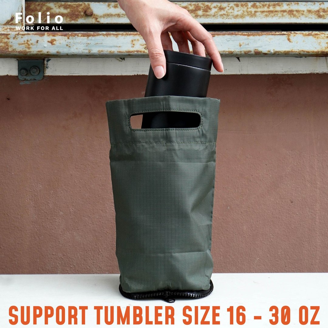 Folio：Jour Tumbler Bag 1 Cup – 轻巧收纳的单杯容量保温杯袋。 - 其他 - 其他材质 