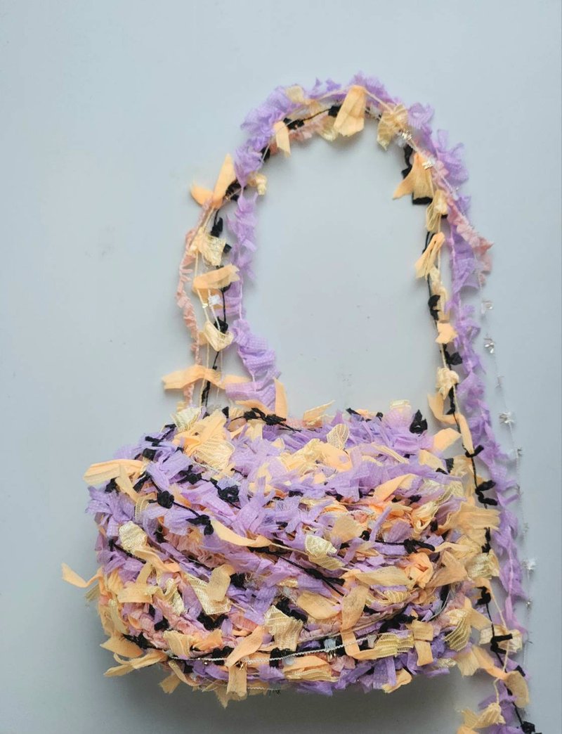 日本混合纱线　1300厘米 - 编织/刺绣/羊毛毡/裁缝 - 其他人造纤维 橘色