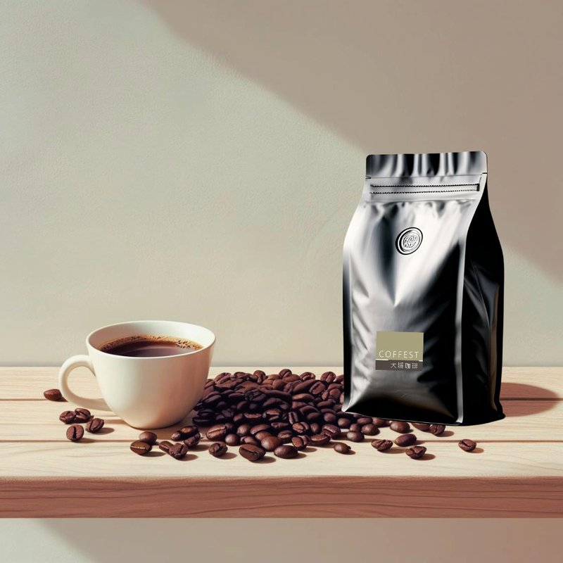 单品咖啡豆 五磅组 (半磅*10包) ~ 五款风味任选 - 咖啡 - 新鲜食材 黑色