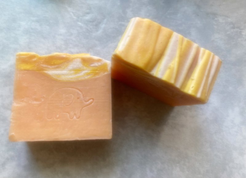 奉橘帖佛手柑安息香皂/快乐能量UP/生殖轮/孕妇也可/卓玛爱象 - 其他 - 其他材质 白色