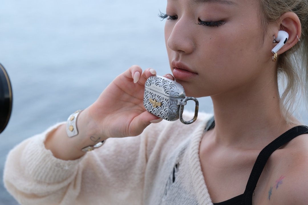 史上最美蘋果 AirPods Pro 不銹鋼耳機保護殼!! 將音樂融入藝術 - 风格时尚 - 不锈钢 