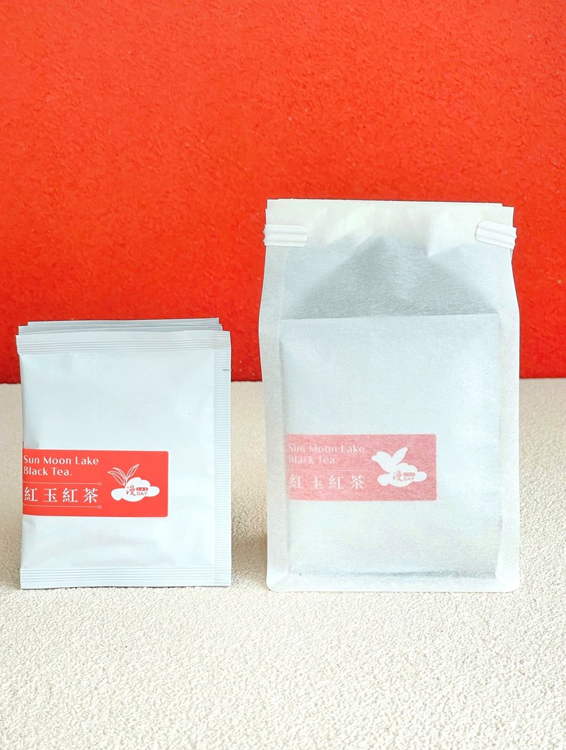 漫DAY生活茶—红玉红茶袋茶包-10入随身包 日月潭红茶 - 茶 - 植物．花 