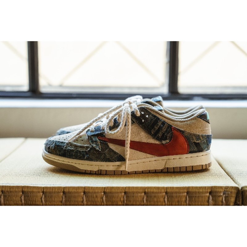 Nike Dunk TS BORO 改制(不含鞋) - 男款运动鞋/球鞋 - 棉．麻 多色