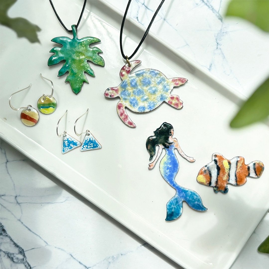 剥皮寮–【珐琅工艺轻体验】金工手作 - 金工/饰品 - 珐琅 
