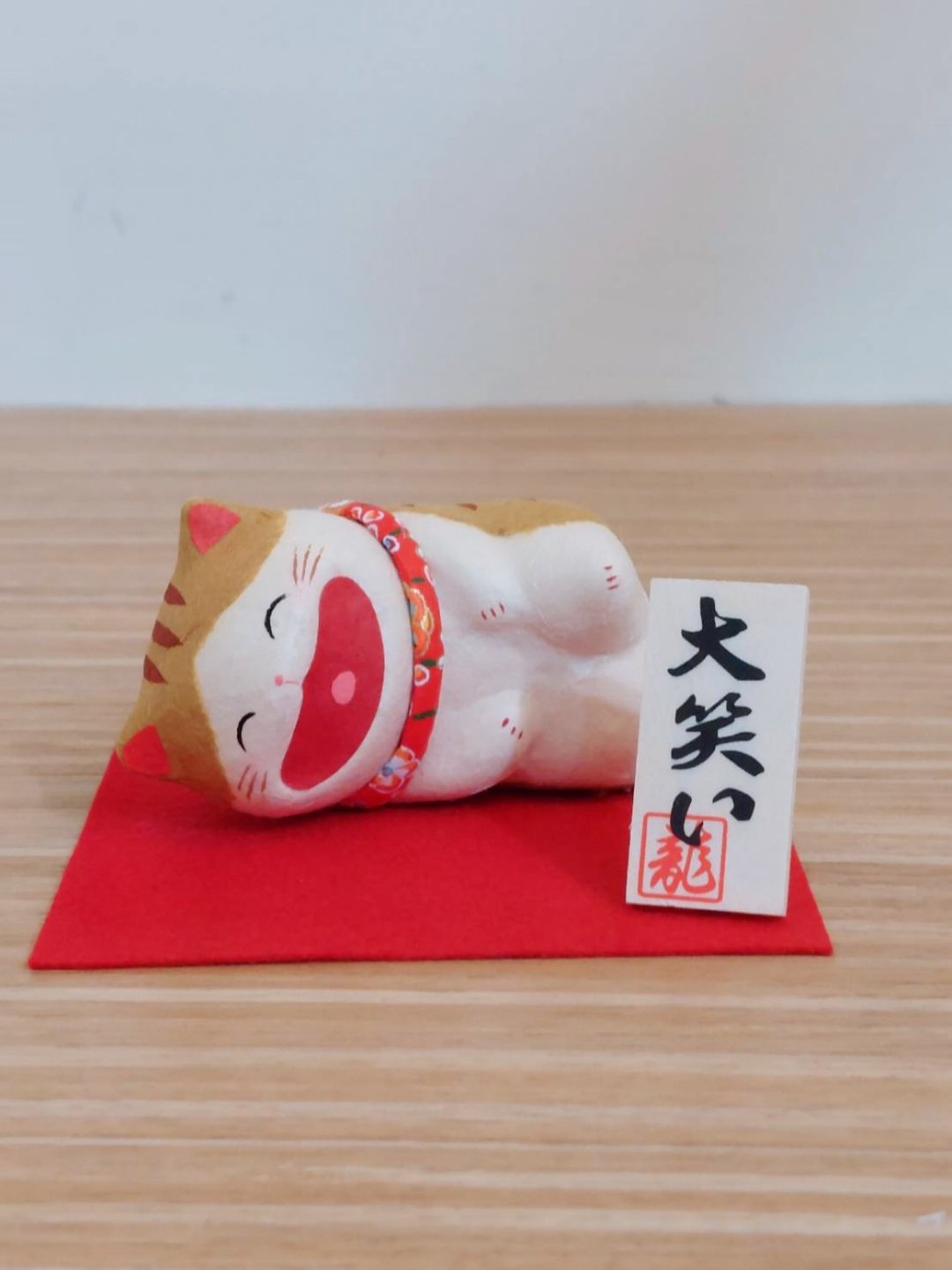 日本【RYUKODO】授权 - 开运躺赚招财猫 | 毕业礼物 | 618 - 摆饰 - 纸 