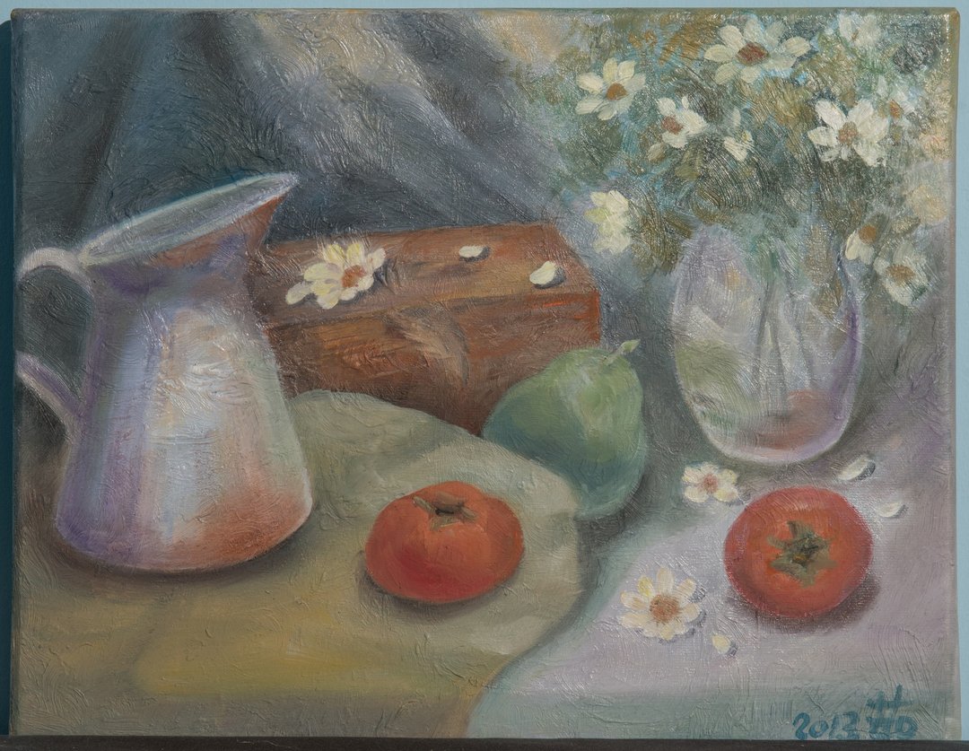蔡淑茹油画创作 和和美美 - 海报/装饰画/版画 - 防水材质 