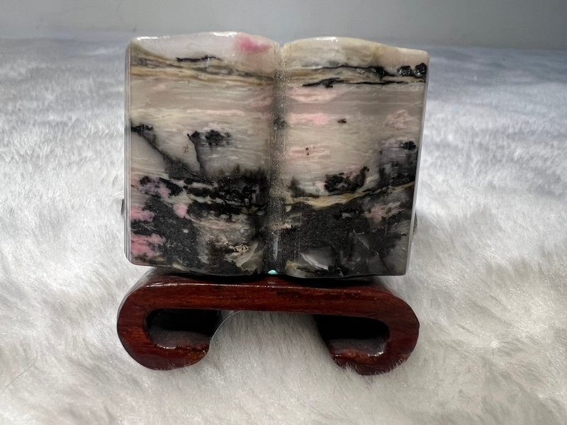 璀璨坊-玫瑰石(含底座) - 摆饰 - 石头 