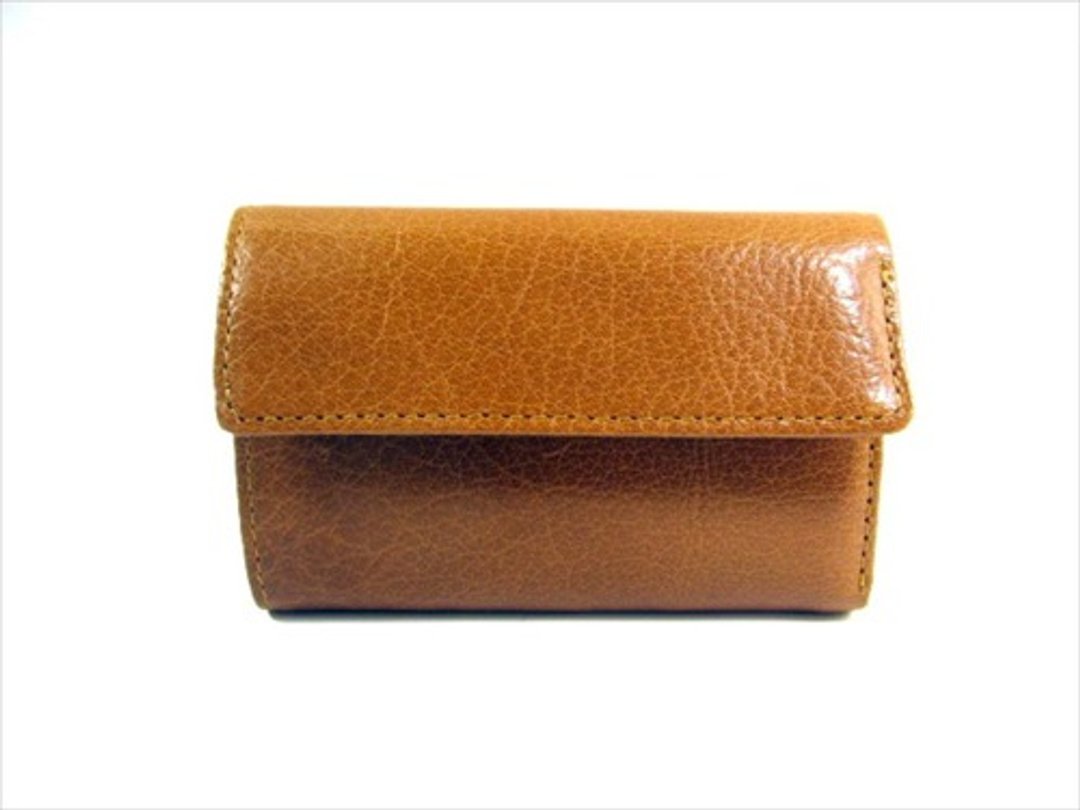 Buffalo leather　 Coin Catcher Wallets - 零钱包 - 真皮 金色