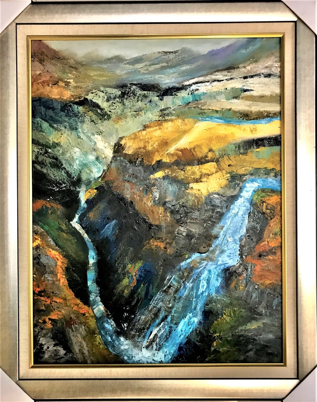梦幻谷 包邮  挂画壁画 装饰画 疗愈画 背景墙画 欧式油画 印象派 - 海报/装饰画/版画 - 棉 多色