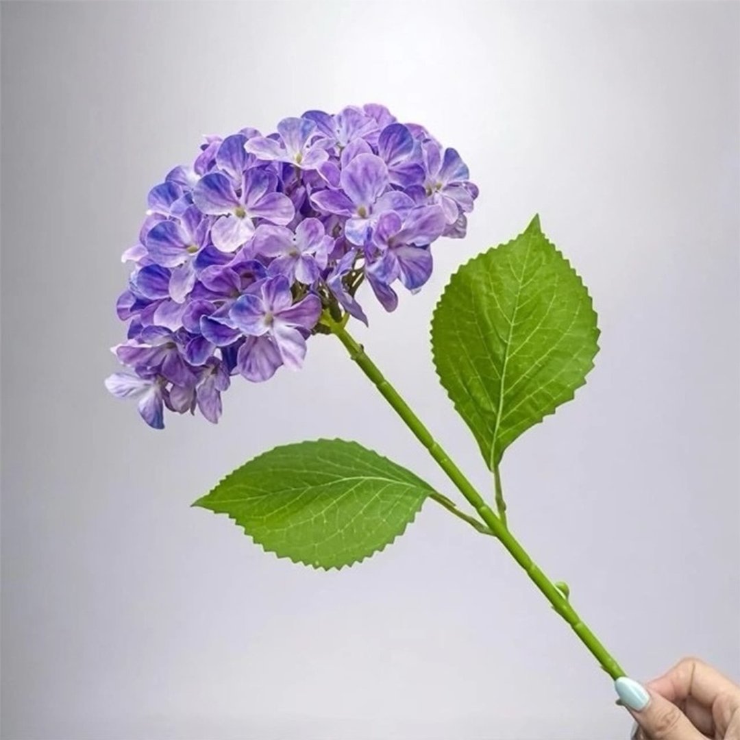 夏日京都大型绣球星黛紫仿真花花材(1入组) - 摆饰 - 塑料 黄色
