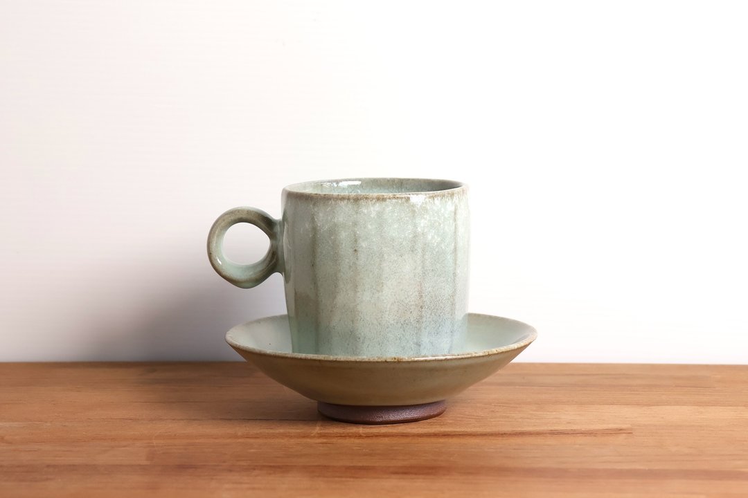 浪花咖啡杯组 - 咖啡杯/马克杯 - 陶 