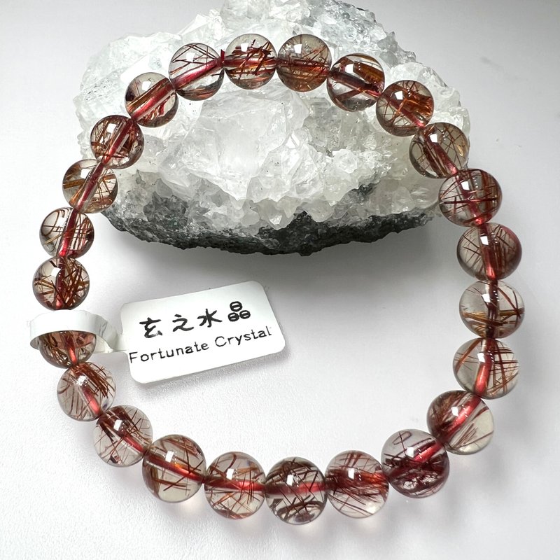 红发晶手串 | 水晶 | 水晶手串 | 水晶手链 | 水晶手链 - 手链/手环 - 水晶 红色