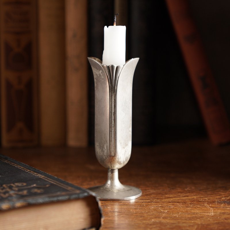 德国顶级品牌WMF郁金香镀银烛台 - 蜡烛/烛台 - 其他金属 银色