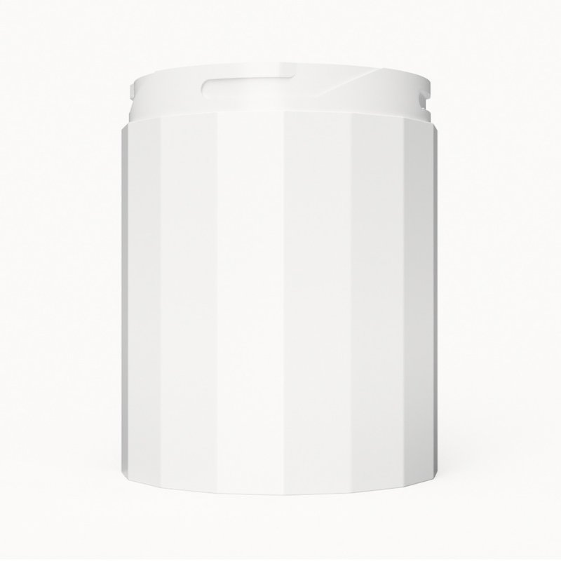 Wattle组件∣瓶身环节_直条纹_白色 - 水瓶/水壶 - 塑料 