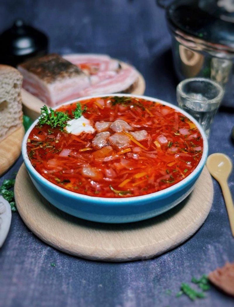 微型罗宋汤.  教程聚合物粘土。 逼真的迷你食品。 视频和文 - 其他 - 粘土 