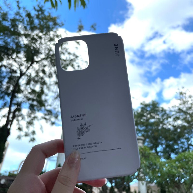 【诞生花系列】诞生花花语手机壳 | iPhone Samsung 手机壳 - 手机壳/手机套 - 塑料 蓝色