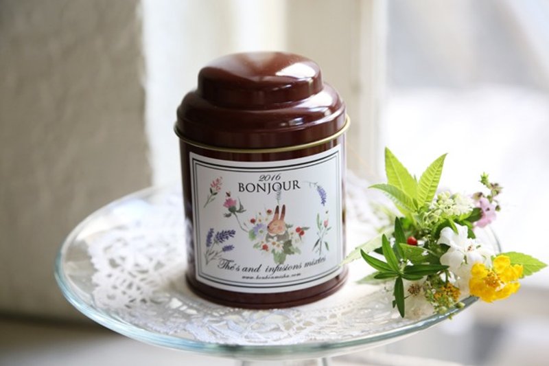 法国酒红色放松花草茶 - 茶 - 其他材质 