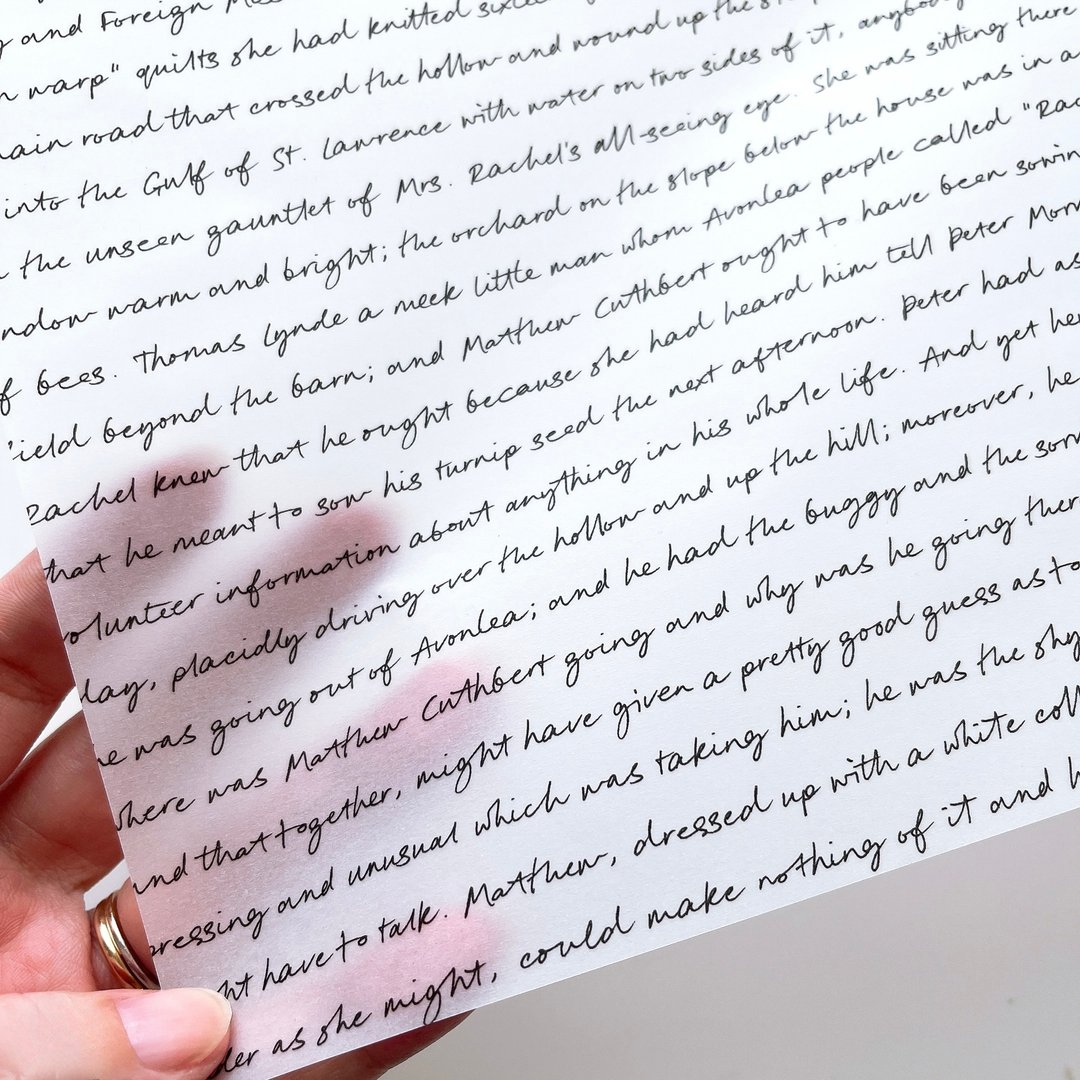 Handwritten 描图纸 | 设计纸 | D022 - 纸盒/包装盒 - 纸 
