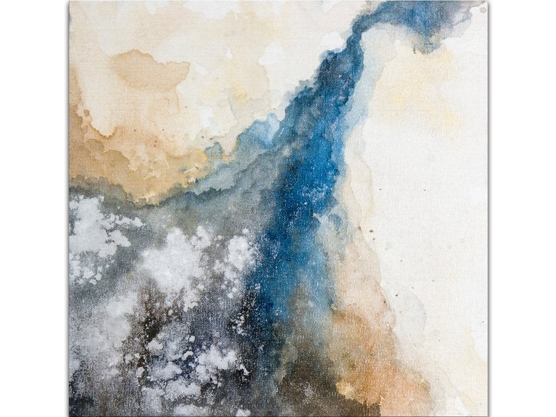 自然画, 丙烯画原作, 抽象画, 原画, 纯手绘, 挂画 - 海报/装饰画/版画 - 其他材质 蓝色