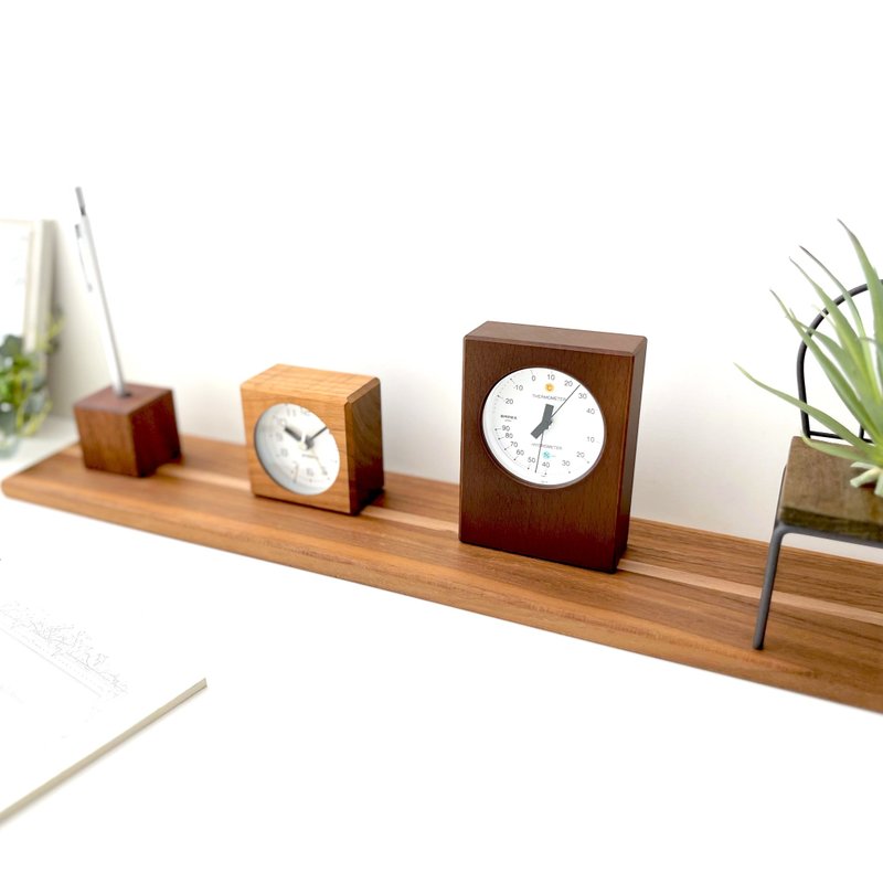 KATOMOKU 温湿度计 1 棕色 (km-101BR) 日本制造 - 其他 - 木头 咖啡色