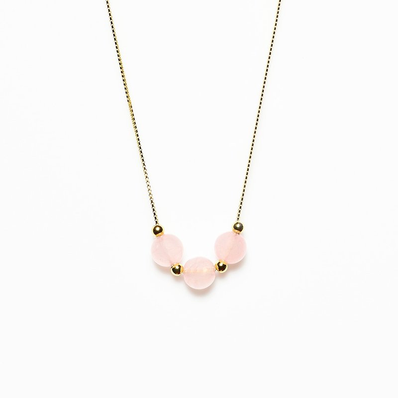 【Montagne】基本款 | 粉水晶项链 | 桃花。人缘 - 其他 - 水晶 粉红色