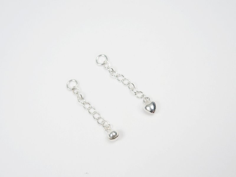 国际标准925银延长链 - 手链/手环 - 纯银 银色