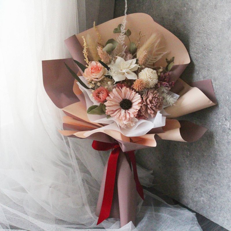 【台北场】下班随手作 | 韩式质感花束包装 - 植栽 - 其他材质 