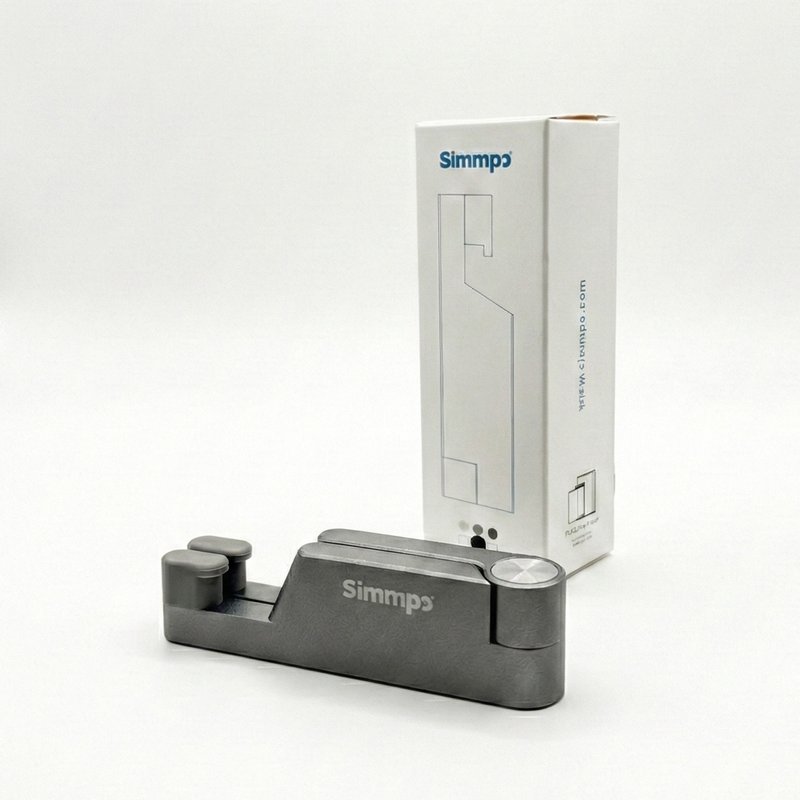 【Simmpo】简单架 无重力手机支架 - 手机、平板皆可用 - 手机座/防尘塞 - 其他金属 