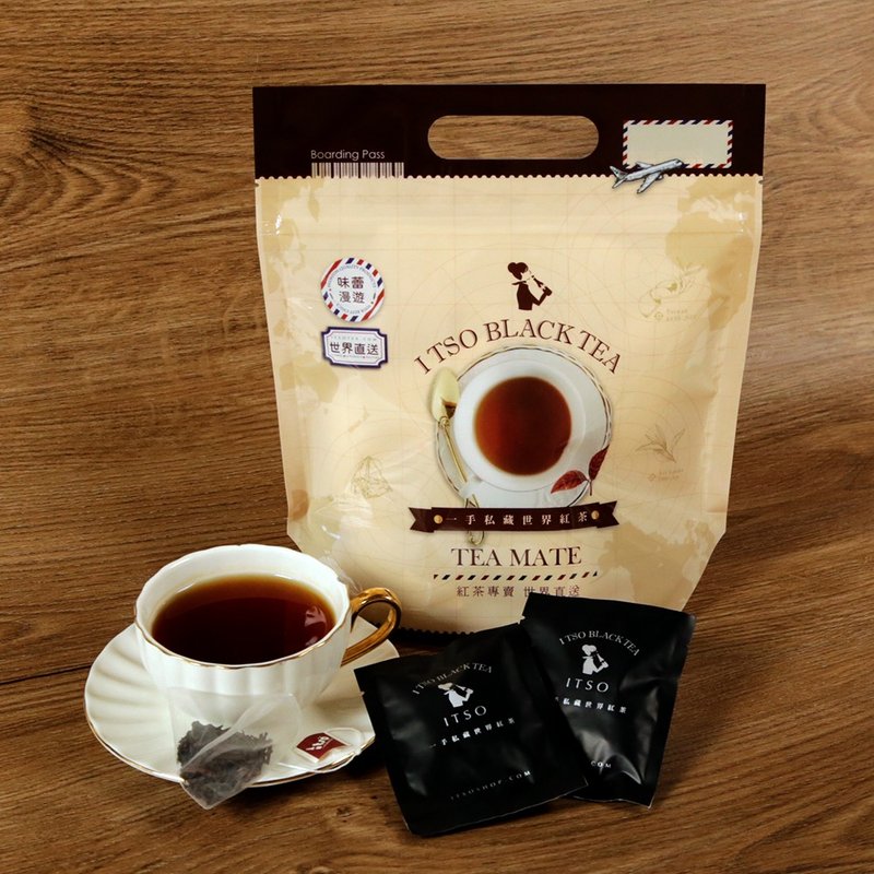 黄金秋摘阿萨姆红茶茶包30入/袋 - 茶 - 新鲜食材 红色