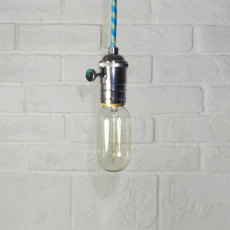 Light with Shade Basak铜吊灯 香港制作 手作复古 北欧简约家居餐厅 工业风 设计品 - 灯具/灯饰 - 其他金属 蓝色