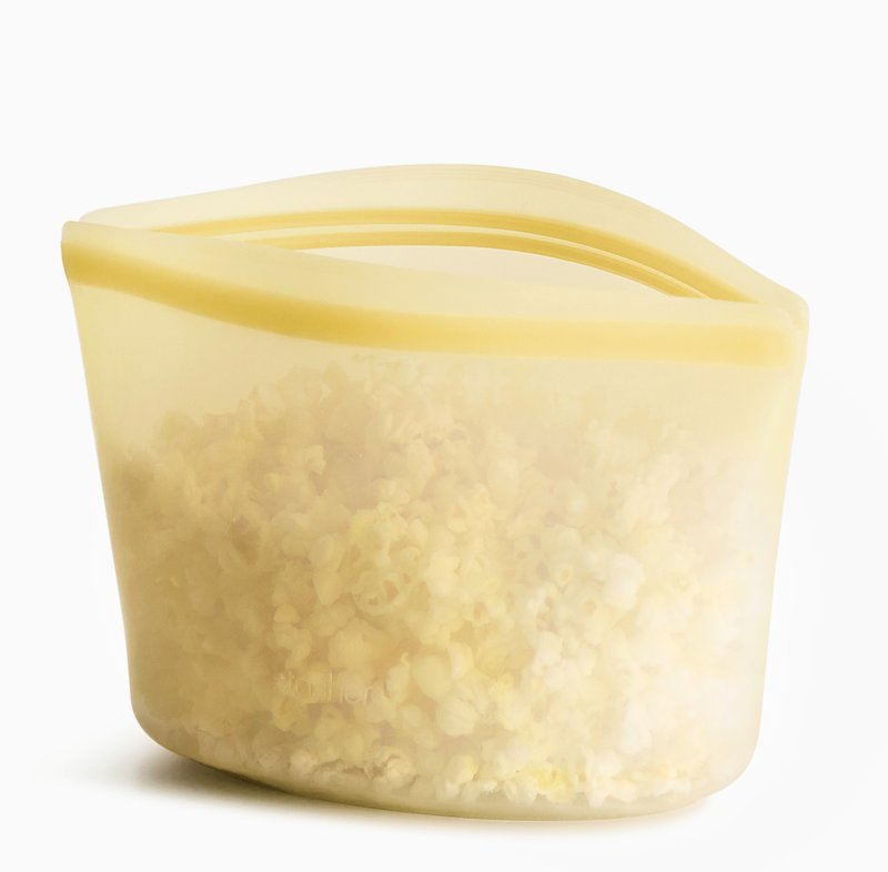 【新品】美国 Stasher 碗形硅胶密封袋-L-黄 - 便当盒/饭盒 - 硅胶 黄色