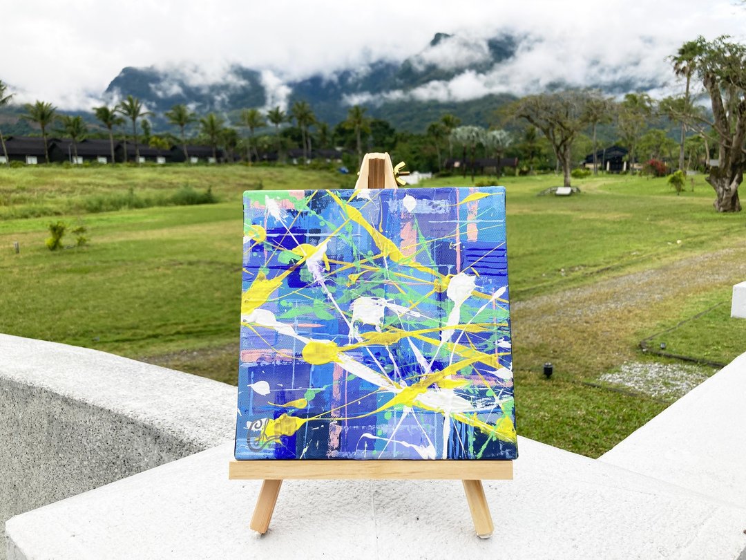 抽象绘画－梦就像这样6  abstract painting Dream Like This 6 - 订制画像 - 棉 多色