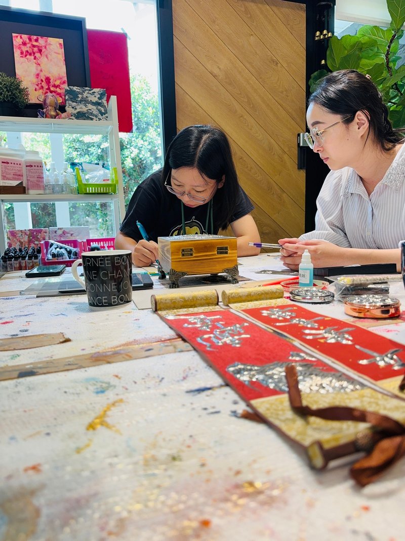 典雅珠宝盒【锡雕】 - 金工/饰品 - 其他金属 