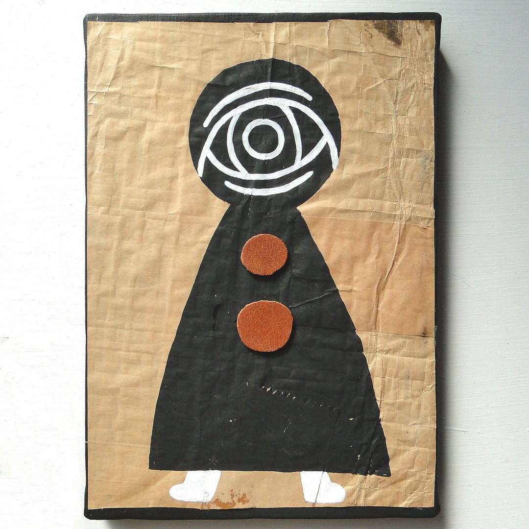 Damage Series Original Canvas No4 - 海报/装饰画/版画 - 纸 咖啡色