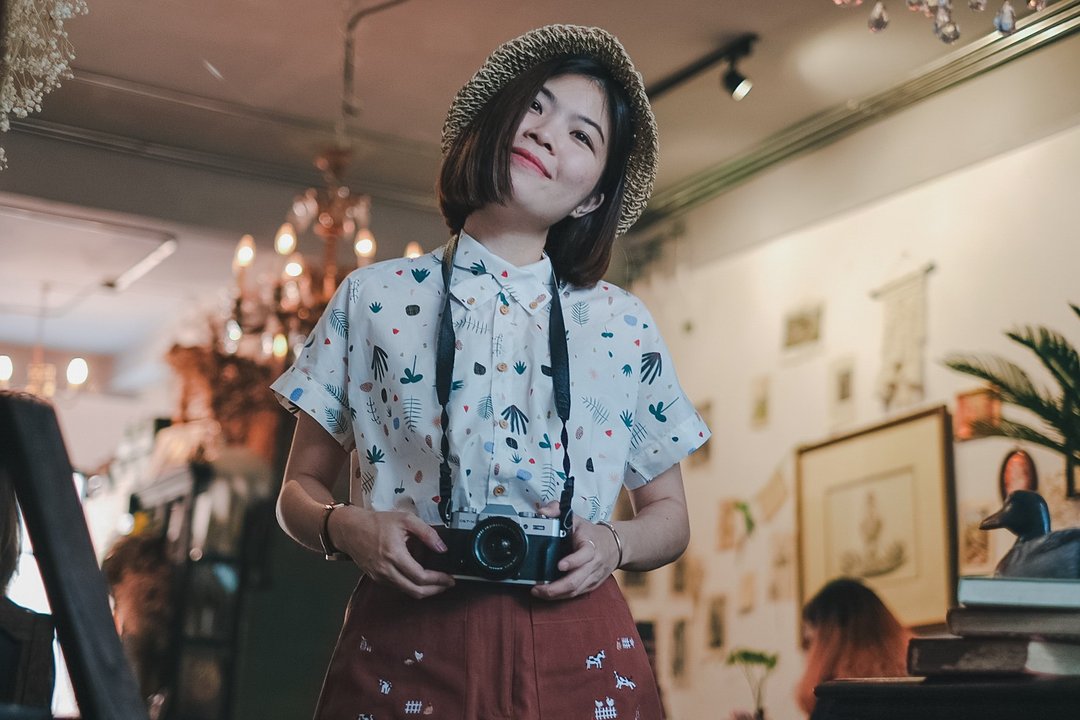 Kubi Plus Shirt - 女装上衣 - 棉．麻 白色